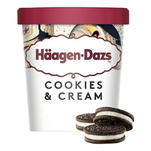 Haagen Daaz Cookies And Cream Ice Cream 460Ml 