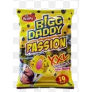MR.BERRY Big Daddy Passion Lollipops, 10 XXL Pieces
