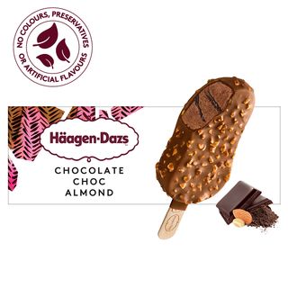 Glace Haagen Dazs Batonnet  Chocolat & Amande 80 ML