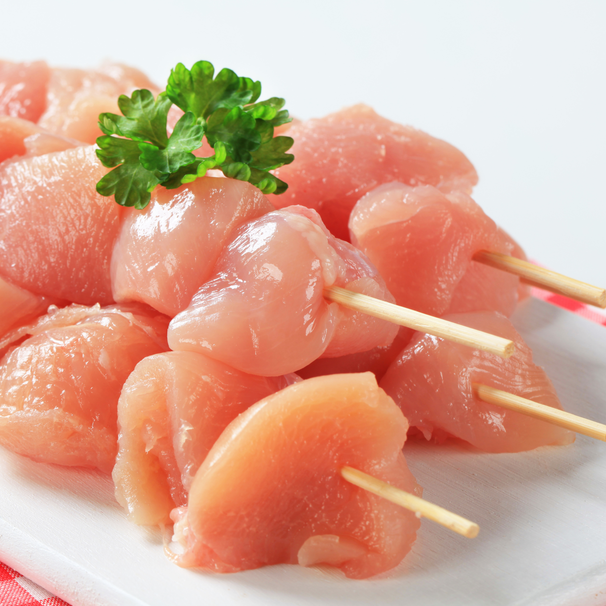 Brochettes poulet nature - 250 g