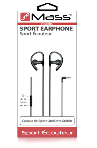 Ecouteurs Sport Rouge-111225