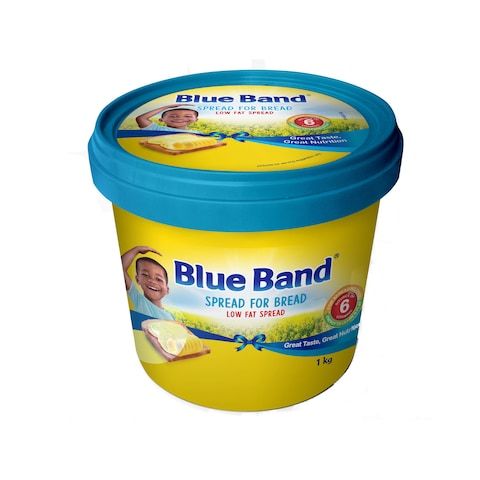 Blueband Low Fat Spread For Bread 1kg