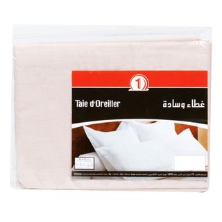 Taie D'Oreiller 50/75 No1 Ecru