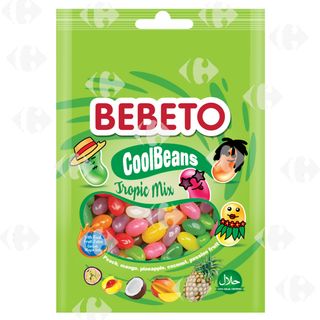 Bebeto Coolbeans Gommes Tropic Mix 60g