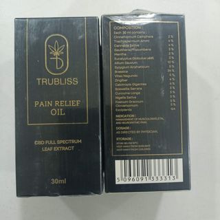 TRUBLISS CBD Full Spectrum Pain Relief Oil, 30ml