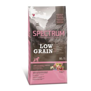 Spectrum Low Grain Lamb & Blueberry For  Large Breed Adult Dogs 12Kg