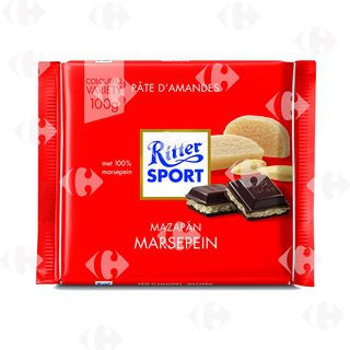 Ritter Sport Chocolat à La Pâte D'amande Marzipan 100g