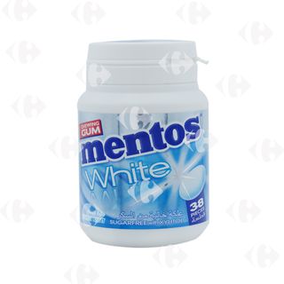 Chewing-gum Sans Sucre Mint White Mentos 53.2g