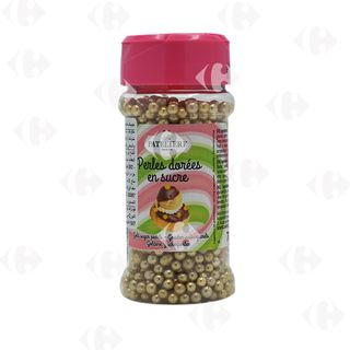 Perles Dorées en Sucre La Pateliere 70g