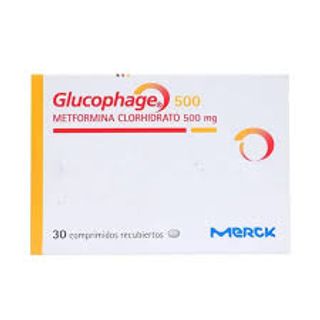 GLUCOPHAGE 500MG * 30 TABS