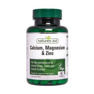 Natures Aid Calcium Magnesium &Amp;Zinc Tabs 90S