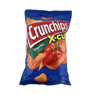 Crunchips X-Cut Chips Paprika 85g