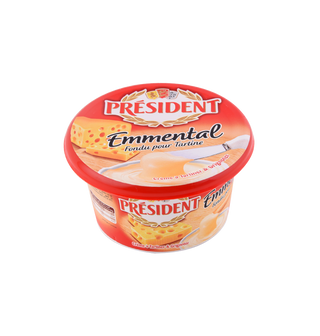 Crème à tartiner Emmental PRESIDENT 150GR  - 445