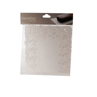 Napperon Rectangulaire Blanc 34X17Cm - Le Paquet De 12 Pièces - Carrefour (36)