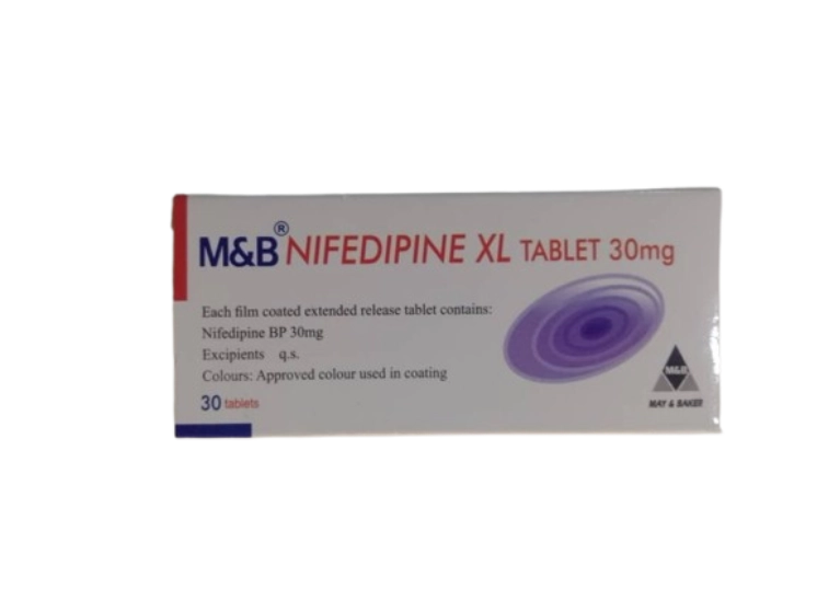 M&B Nifedipine Xl 30Mg * 30 Tabs