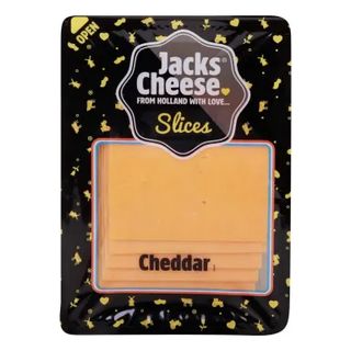 Fromage Cheddar en tranches 100g - JACKS CHESSE