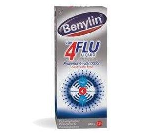 Benylin 4Flu Liquid, 200ml