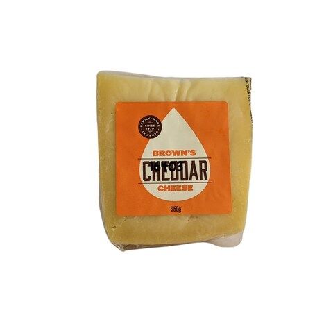 Browns Cheddar Portion Cheese 225G
