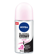 Nivea Roll On 5In1 Black&White Invisible 50Ml