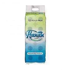 Hannan Toilet Tissue 2 Ply 10 Rolls