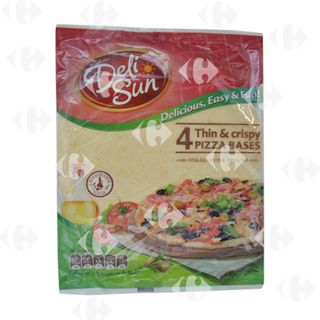 Pâtes Pizza Fines Deli Sun 320g 4 feuilles
