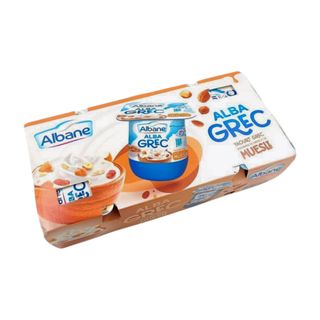 Pack Yaourt à Cuillère Grec Muesli Albane 8x110g