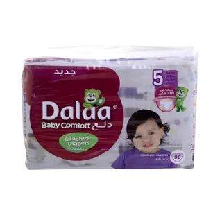 Couches bébé baby comfort taille 5 (13-22Kg) junior x36 unités - DALLA