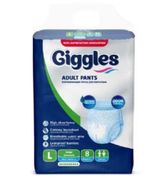 Giggles Adult Pant Large 8Pcs