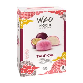 Mochis Glacé Saveur Sorbet Tropical Wao 6 Pièces
