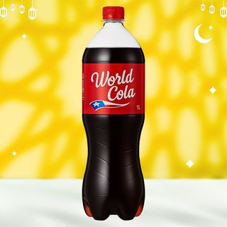 Offre Boiss Gaz Pet 1L World Cola - 100711028