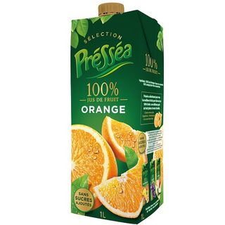 Jus Orange 100% Brik 1L Pressea