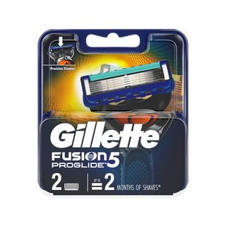 gillette fusion 5 proglide x2pcs