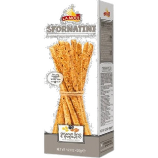 La Mole Sfornatini Breadsticks Various Seeds 120gms