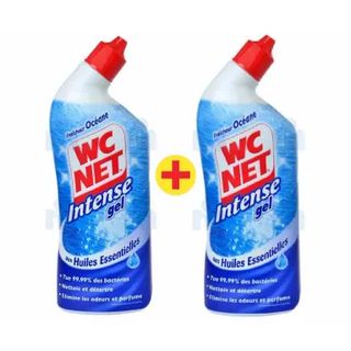 Nettoyant WC gel intense océan Lot 2x750ml - WC NET