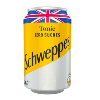 Schweppes Tonic Zéro Sucre 33cl Canette