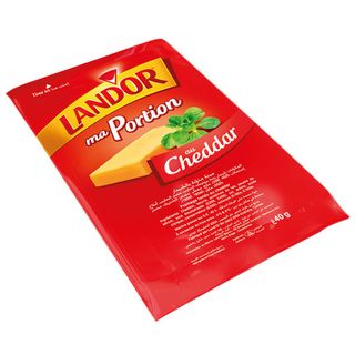 Fromage Portion Cheddar 40g Land'or - 830