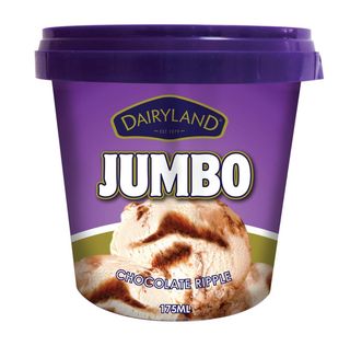 Dairyland Jumbo Chocolate Ripple Ice Cream 175ml
