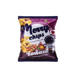 MERRY CHIPS BARBACUE - 65g - 983