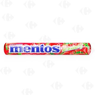 Mentos Bonbons Goût Fraise 38g
