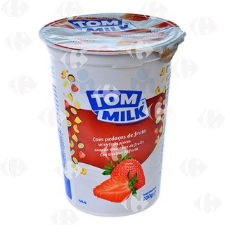 Yaourt Brassé Fraise 500G - Tom Milk