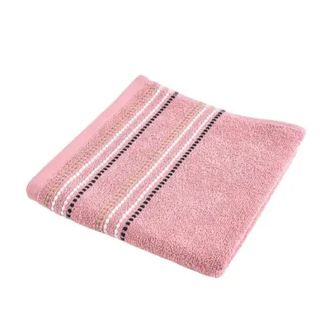 Serviette main martia 50x90 rose jacquard 360g