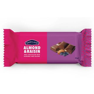 Dairyland Almond & Raisin Chocolate 40G