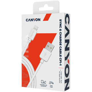 CANYON CABLES USB CFI-1 5W 1M WHITE