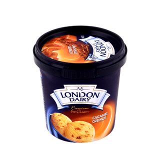 Glace CRUNCH-CARAMEL LONDON DAIRY 125ml - 211