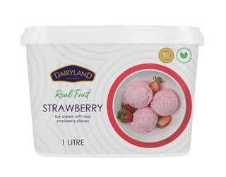Dairyland Real Fruit Strawberry 1L