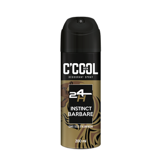 Déodorant homme Instinct barbare C'COOL 200ml - 510