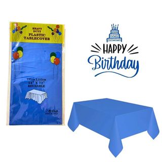 Nappe Fête d’anniversaire BLEU