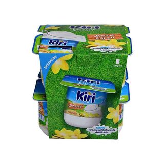 Kiri Yaourt Brassé Vanille Pack 8x110g