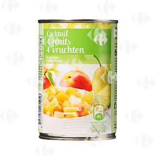 Cocktail de Fruits Sirop Carrefour 250g