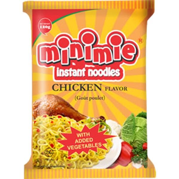 Minimie Chicken Veggies Instant Noodles 120G